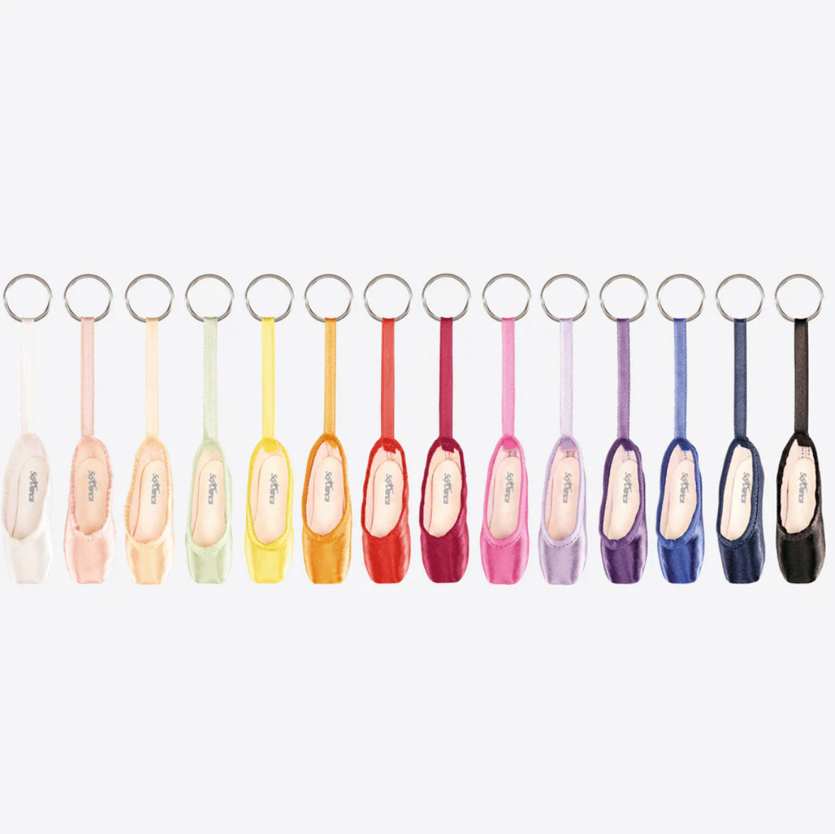 SoDanca KC40 Individual Pointe Shoe Key Chain