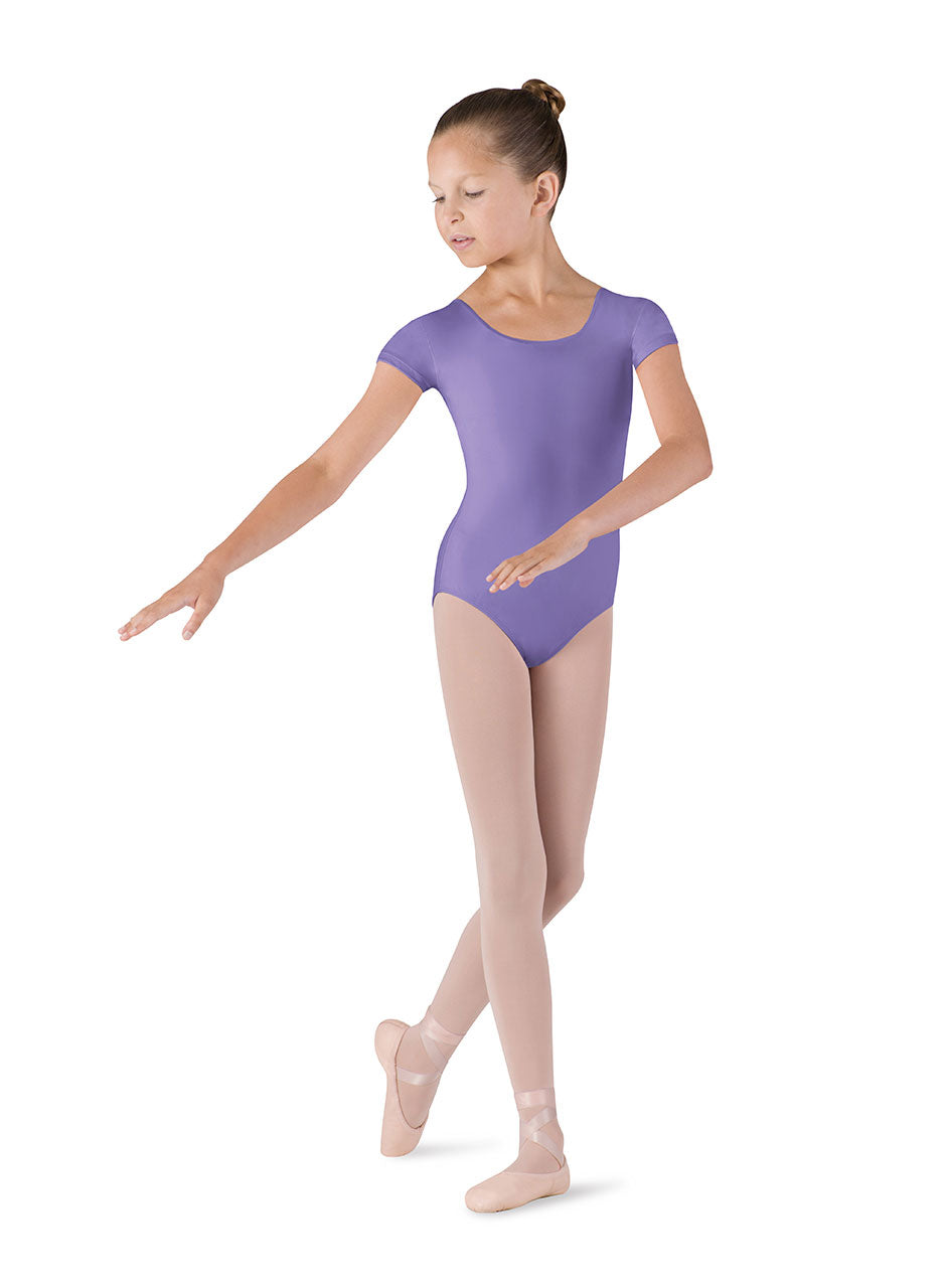 Girls Dujour Cap Sleeve Leotard (CL5602)