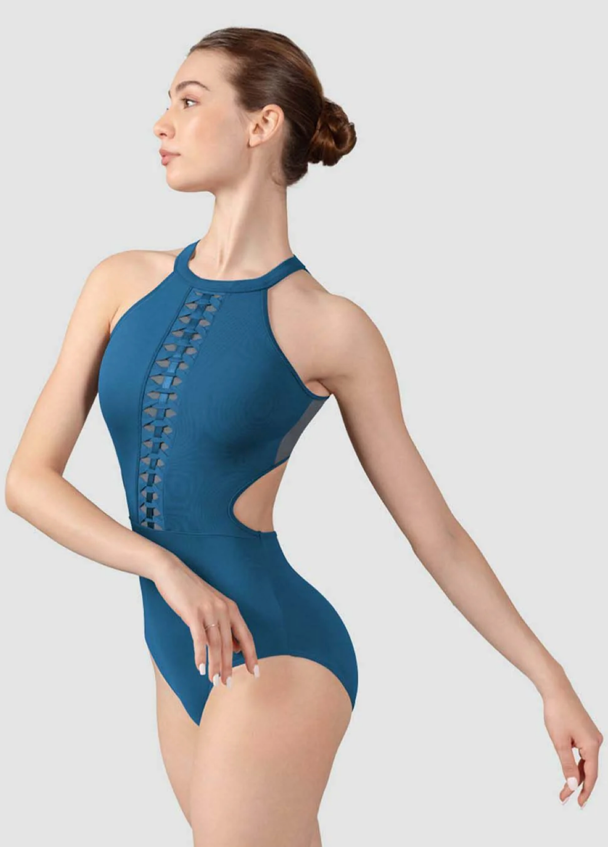 Ladies Kelsie Halterneck Leotard