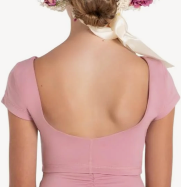 Girls Wildflower Clover Crop Top (SKU: 12091C)