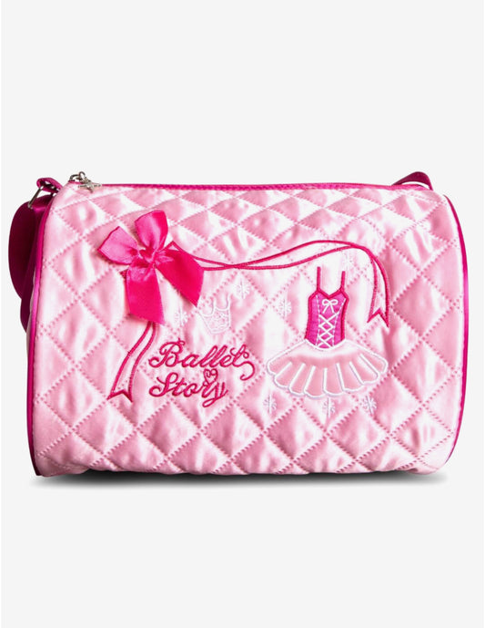Capezio Embroidered Barrel Bag