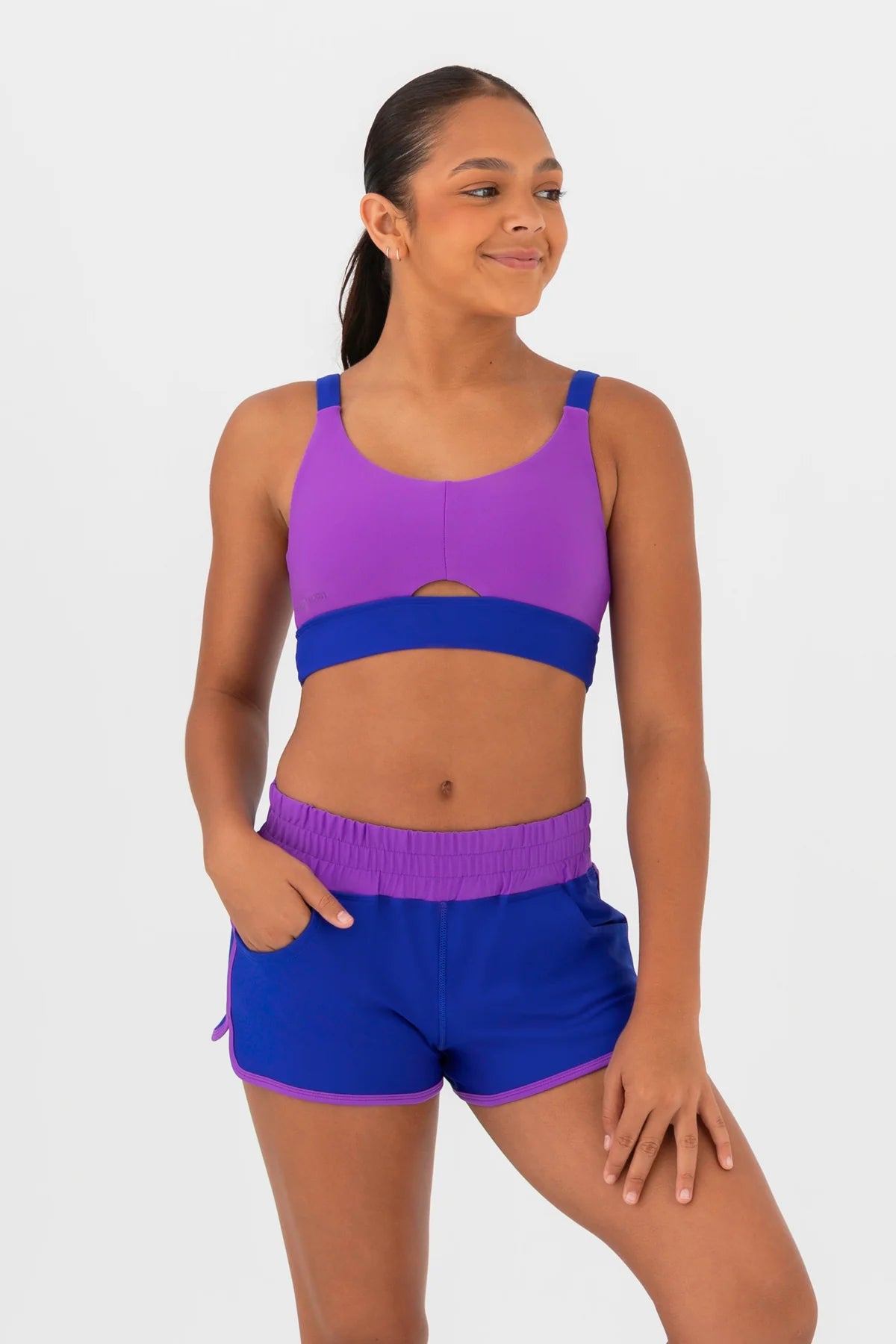 Fierce Long-Line Crop Top