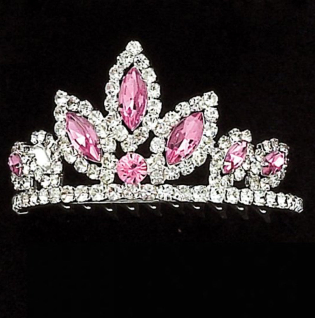 Color Rhinestone Tiara