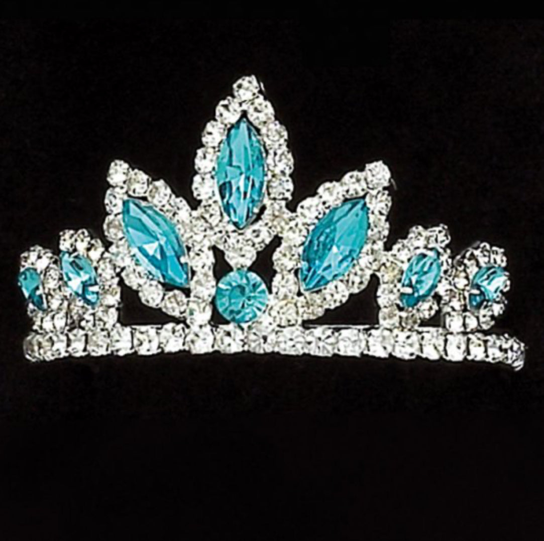 Color Rhinestone Tiara