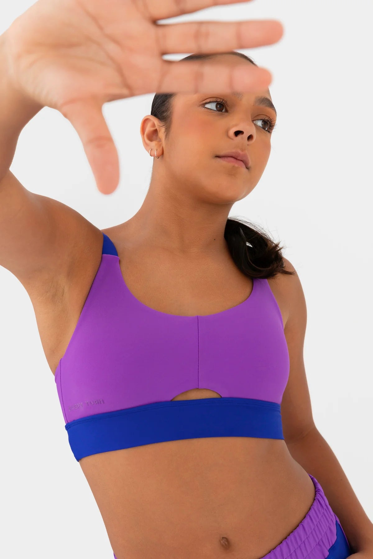 Fierce Long-Line Crop Top