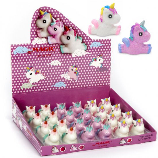 Unicorn Lip Gloss Display