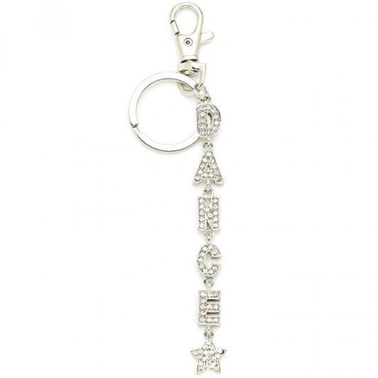 Dance Word Keychain