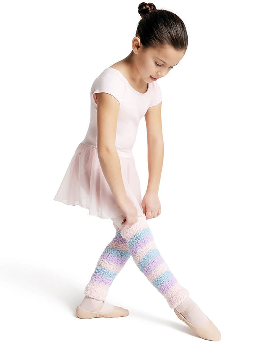 Harmonize 12” Striped Pamper Legwarmer - Girls