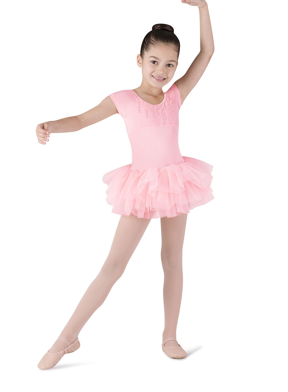 Girls Ife Heart Back Tutu Leotard (SKU: CL8012)