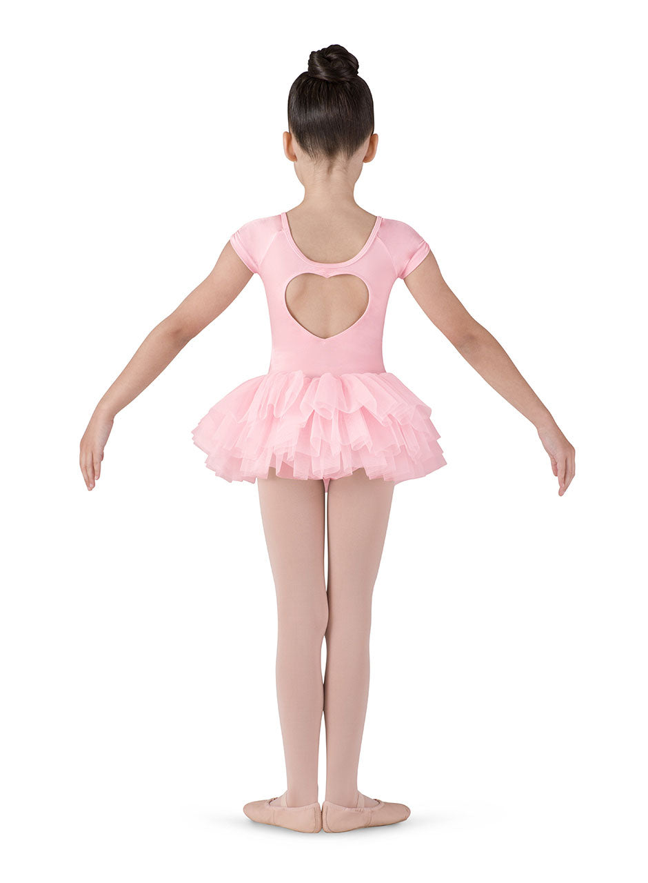 Girls Ife Heart Back Tutu Leotard (SKU: CL8012)