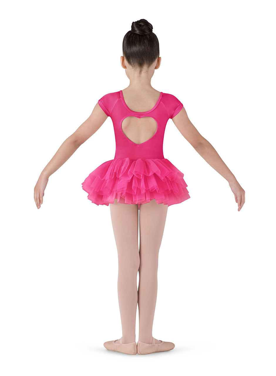 Girls Ife Heart Back Tutu Leotard (SKU: CL8012)