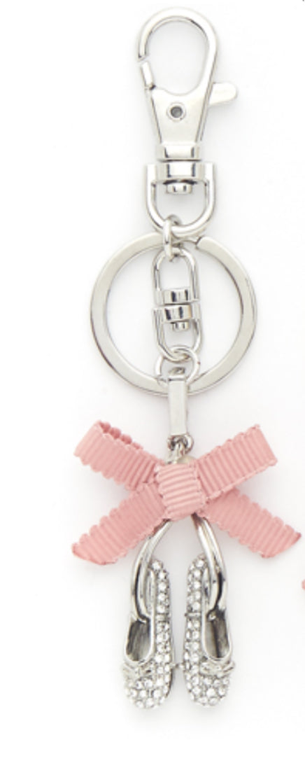 Ballet Shoe Keychain