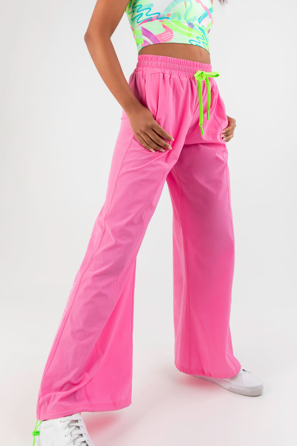 Highlighter Wide Leg Pant