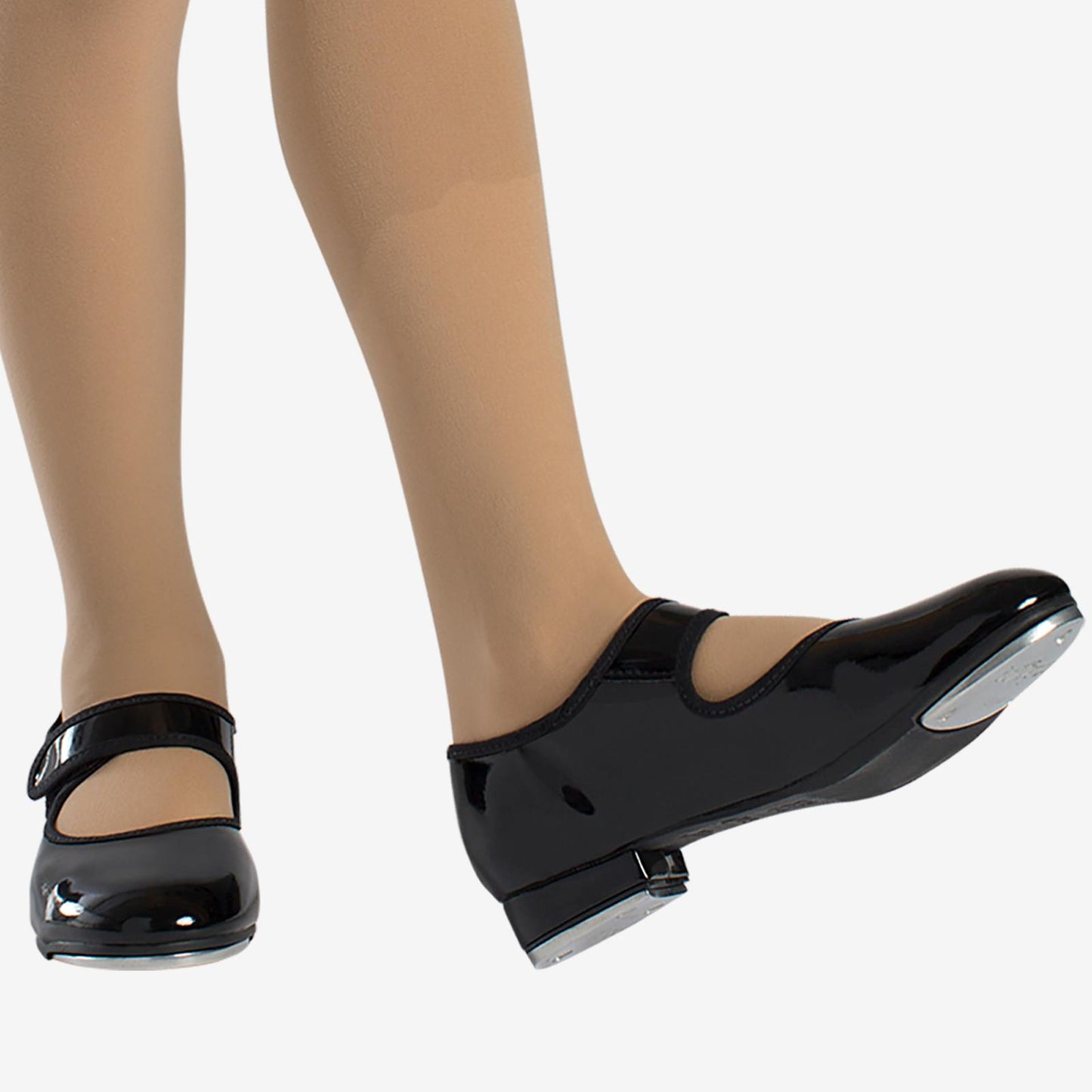 Taki Child Vegan Velcro Strap Tap Shoe