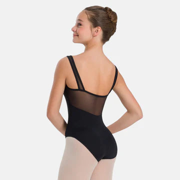 Mari Adult Tank Leotard With Mesh Straps