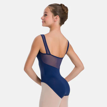 Mari Adult Tank Leotard With Mesh Straps