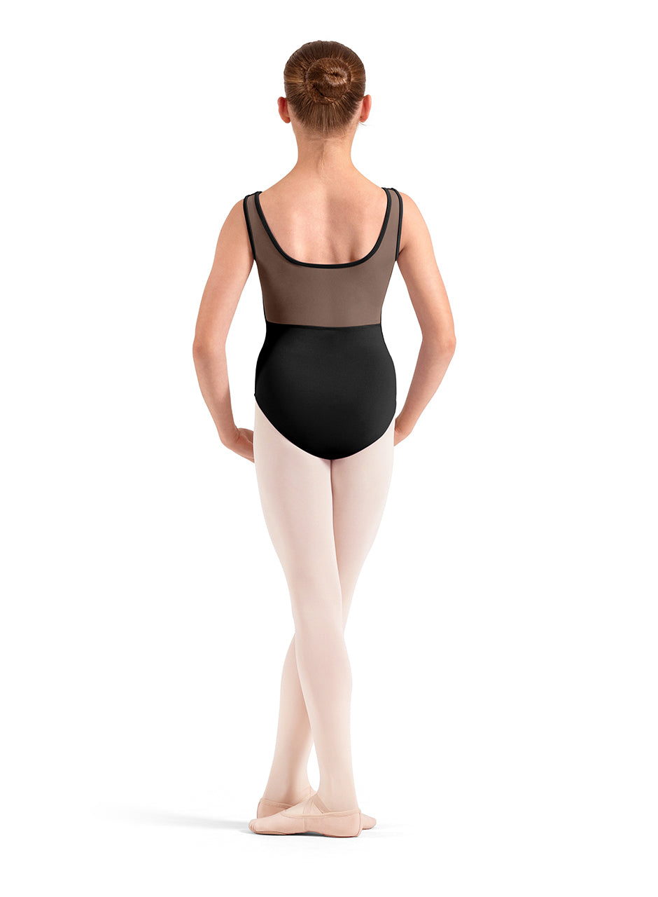 Square Neck EMB Tank Leo