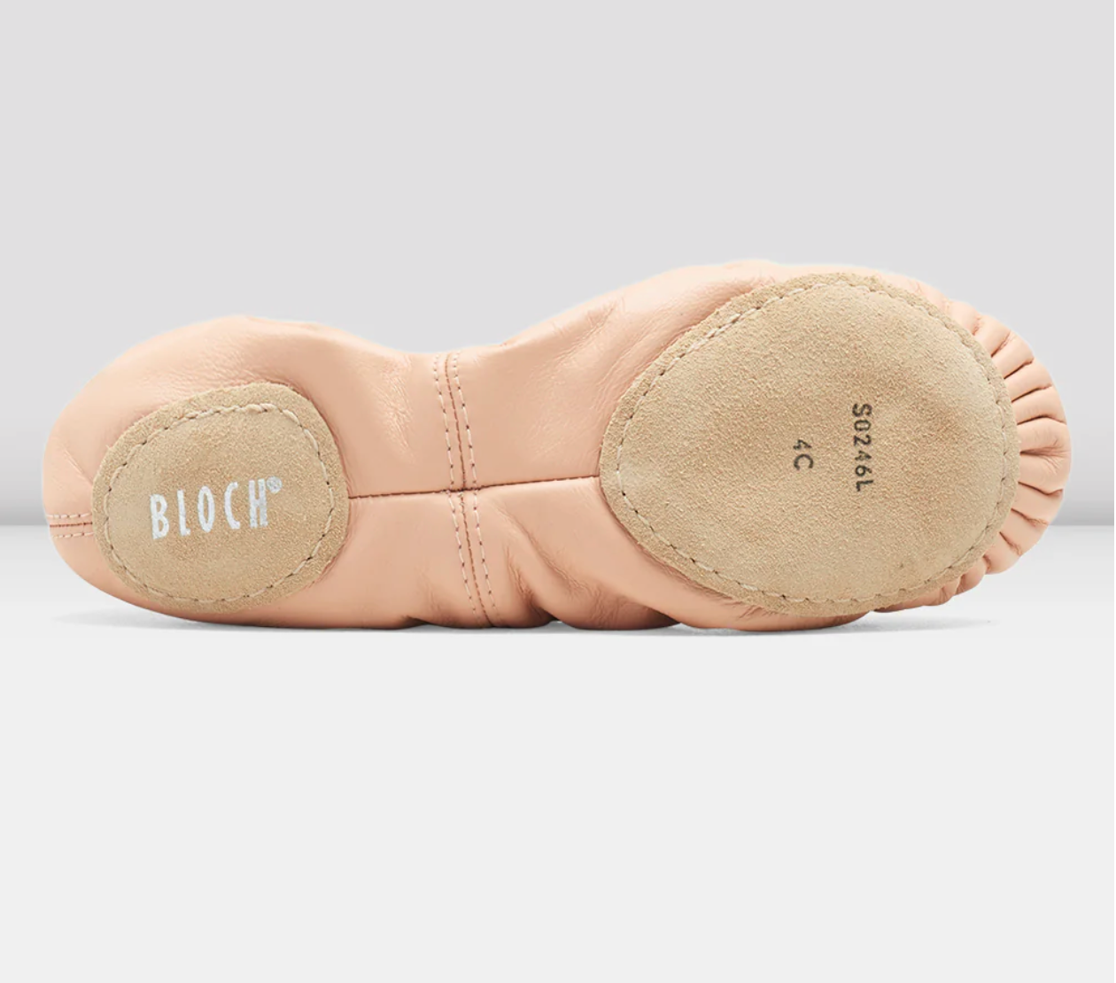 Child Odette Leather Ballet Shoes (SKU: S0246G)