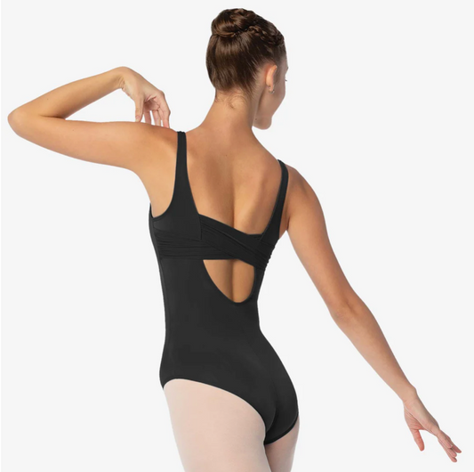 Adult Tank Leotard With Criss Cross Straps On Back (MARLENA - SL124)