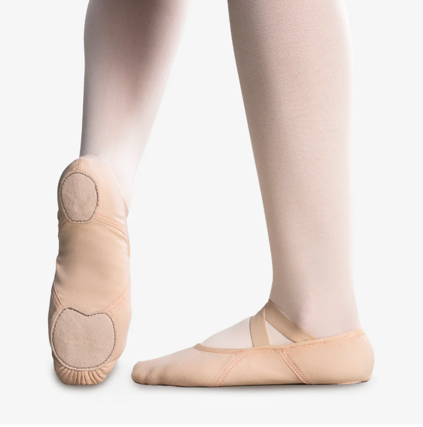 Stretch Canvas Split Sole Ballet Shoe (DIAMOND - SD140)