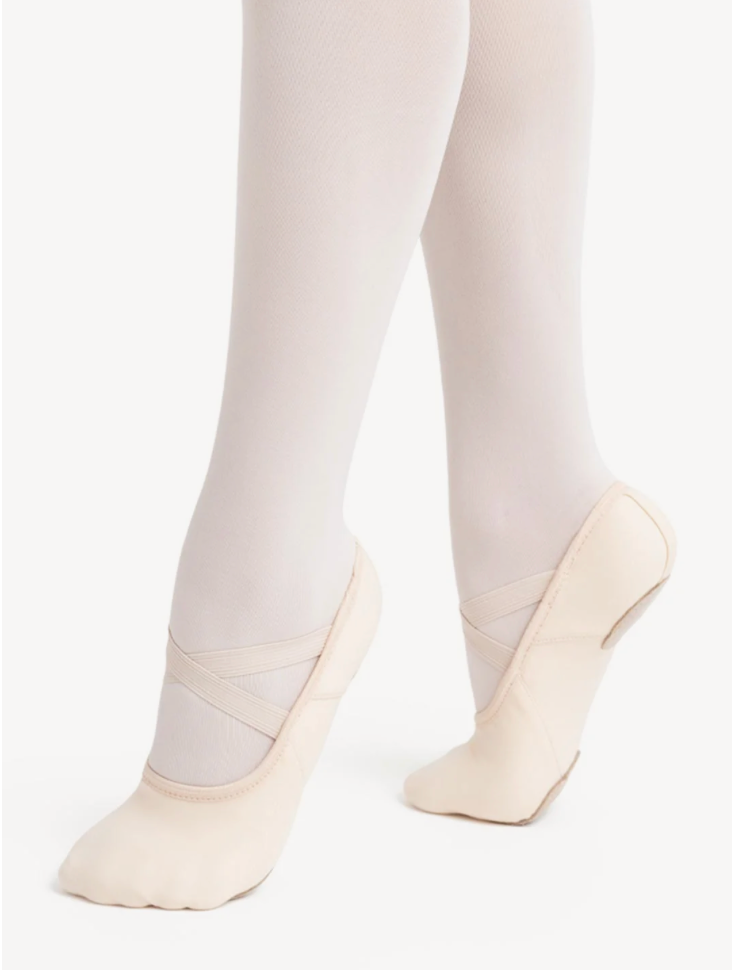 Hanami Canvas Split Sole ballet Shoe (SKU:2037W)