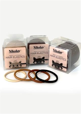 Nikolay Hair Elastics, Pack of 15